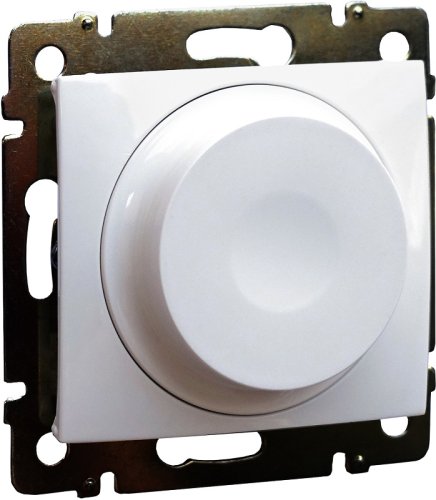 Светорегулятор универсальный поворотный без рамки Legrand Valena 5-300Вт белый картинка